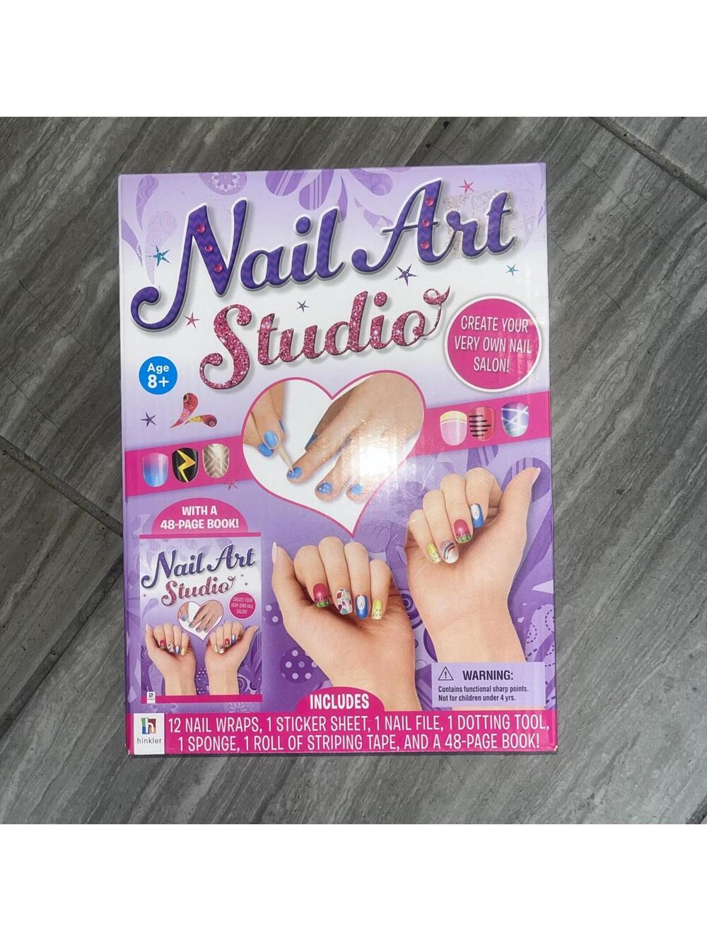 Hinkler Nail Art Studio For Girls DIY Nails